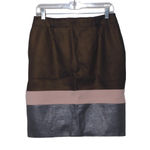 Marie Saint Pierre Sculptor Skirt Metallic Above Knee Stretch 3 (M, 10) New Size M Photo 3