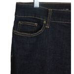 st. john's bay Womens Dark Wash Bootcut Leg Stretch Jeans Flap Pockets Size 10 Photo 1