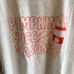 Kohl's Cream Tee Pumpkin Spice Season Small NWT Orange Photo 1
