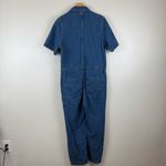 Everlane The Supersoft Jean Coveral Women's Size 8 Denim Blue Short Sleeve Photo 4