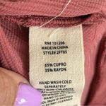 Soft Surroundings  Lumi pants wide leg pull on pink crepe size large NEW Photo 5