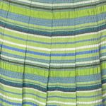 Worthington Skirt Womens 4 Pink Green Blue Stripe A-Line Skirt Casual Office Photo 4