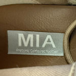 MIA Women's Terrie Lace Up Chunky Lug Sole Combat Boots Taupe Size 9.5M Photo 2