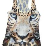 Leopard / Cheetah tank top S animal print wildlife edgy Photo 0