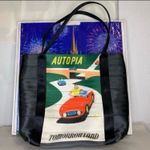 Disney Parks x Harvey’s Disneyland 60th autopia Tomorrowland poster tote Black Photo 4