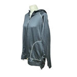 Good American Hero Performance Black Hoodie Tunic Size 2/3 M/L Photo 6