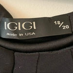 IGIGI Morgan Floral Print Dress Black Size 18/20 Plus Photo 7