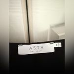 ASTR NWT the Label Black Long Sleeve Fitted Dress Cut Out Knotted Neckline Med Photo 6