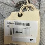 NEW Ser.O.Ya Piper Gray Linen Knit Turtleneck Long Sleeve Sheer Sweater Top Sz M Size M Photo 2