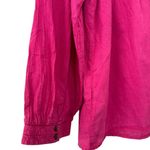 Ba&sh NWT Embroidered Ilo Fuchsia Blouse Size Medium Photo 9