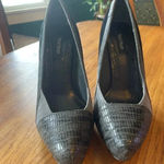 White House | Black Market White House Black Market WHBM Leather/Suede Heels Size 8 Like New! Bin D Photo 1