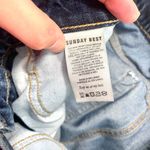 Aritzia Sunday Best Jupiter Jeans High-Waisted Wide Leg Dark Wash Women’s Size 6 Photo 4