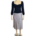 Reformation Reign Top, Black,12 (US) Photo 8