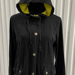Ralph Lauren Lauren  Women’s Active Black Full Zip Hoodie Size Large Photo 0