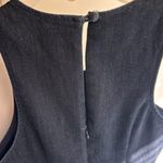 Banana Republic  Dark Denim Paneled Fit And Flare Dress Sz 00P Photo 4