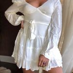 Sexy Ruffled Mini Dress Photo 1