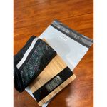 ZYIA ACTIVE Womens Black Sparkle Glitter Racerback Sports Bra XL Photo 6