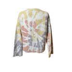 Madewell  Tie-Dye Westford Pullover Sweater Pastel Cotton Small Artsy Boho Boxy Photo 10