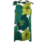 Ann Taylor Floral Sleeveless Cocktail Dress - Green and Blue Photo 1