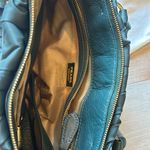 Prada Tessuto Gaufre Braided Handle Satchel Green Nylon Medium Crossbody Bag Photo 7