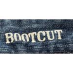 Mossimo Supply Co Distressed Denim Bootcut Jeans Size 13R Blue Photo 12