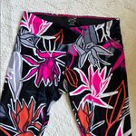 Calvin Klein Performance Pink and Black Tropical Leggings Size XL Photo 2
