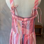 Free People Primavera Reversible Striped Strawberry Combo Drop Waist Dress New! Photo 11