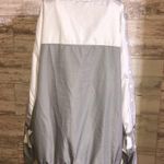 PINK - Victoria's Secret PINK Victoria’s Secret wind break jacket size M-L light weight white/gray active Photo 7