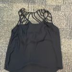 Deb store Deb Black Strap Sleeveless Linen Small Shirt  Photo 1