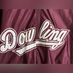 Vintage Van Ginkel’s Dowling Catholic High School Des Moines Iowa Varsity Jacket Red Size XXL Photo 1