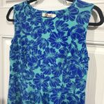 Aryeh  Blue Tropical Floral Fit And‎ Flare Summer Dress Large Photo 1