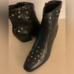 Frye and Co Black Studded Sinclair Ankle Boots size 8 Photo 3