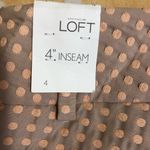 Loft 50% OFF  textured 4” Dress Shorts 4 Photo 3
