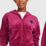 Marvel  Wakanda Forever Zip-Up Hoodie – Berry Red – Black Panther - Junior XL Photo 0