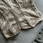 H&M  Creme Sequenced Strapless Mini Dress Size 12 Photo 4