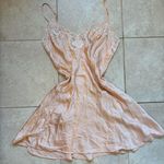 Victoria's Secret Vintage from the 90’s Victoria’s Secret peach 100% silk mini Slip Dress Photo 0