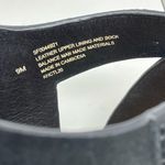 Sofft Haddison Black Suede woven textured Wedge Sandals comfort womens 9 Photo 15