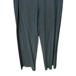 Eileen Fisher High-Waisted Wide-Leg Washable Crepe Pants Black Size Large Photo 2