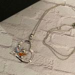 Bunny Heart Sterling Silver Necklace Photo 3