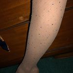 nude rhinestone fishnet stockings Photo 0