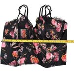 Victoria's Secret  Very Sexy Black Floral Bustier Bra Top Photo 6