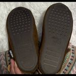 Muk Luks brown with sweater print slippers in medium 7/8 Size undefined Photo 5