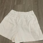 ZARA  High Waist White Women's Shorts Photo 2