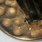 Fernando Originals Elegant Black Gold Tone Clip On Earrings Photo 4