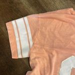 PINK - Victoria's Secret VS Pink V-neck short sleeved oversized T-shirt Photo 6
