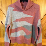 Lush Clothing Lush Colorblock Knit Sweater Size Large (6418) Photo 0