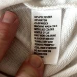 True Craft Christmas Shirt First Coffee then Presents Womens XS White Red Oversized Top Photo 7