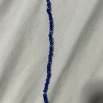 royal blue beaded bracelet/anklet Photo 0