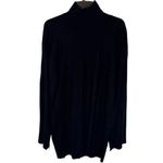 Steve Madden Gretta Turtleneck Long Sleeve Sweater Minidress - Black Photo 2