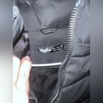 SheIn  Black Quilted Jacket with Two Way Zipper Photo 7